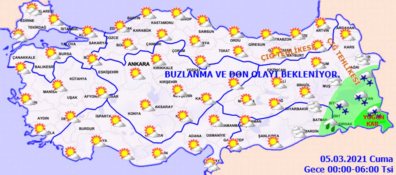 Meteoroloji tarih verdi: O illere yoğun kar uyarısı!