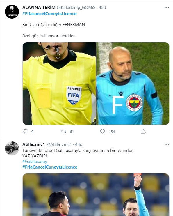 Galatasaray taraftarının Cüneyt Çakır isyanı sürüyor: FİFA lisansının iptali istendi 