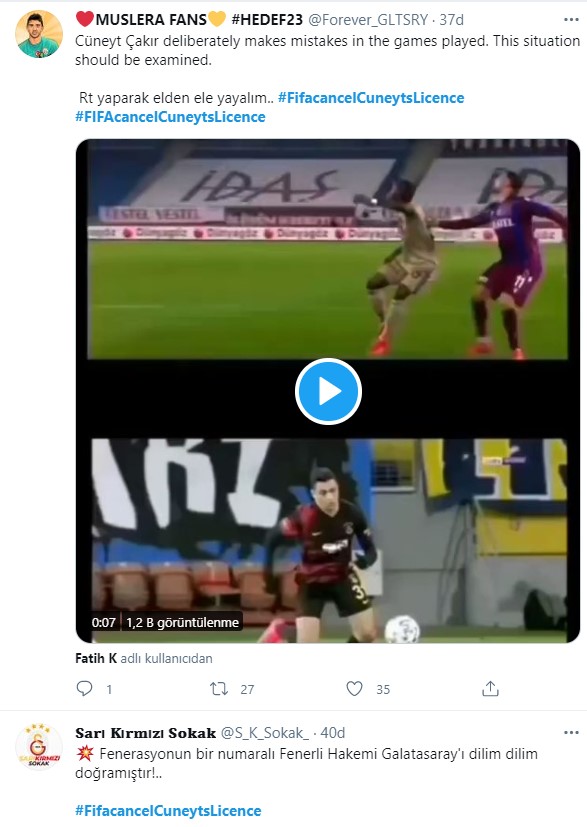 Galatasaray taraftarının Cüneyt Çakır isyanı sürüyor: FİFA lisansının iptali istendi 