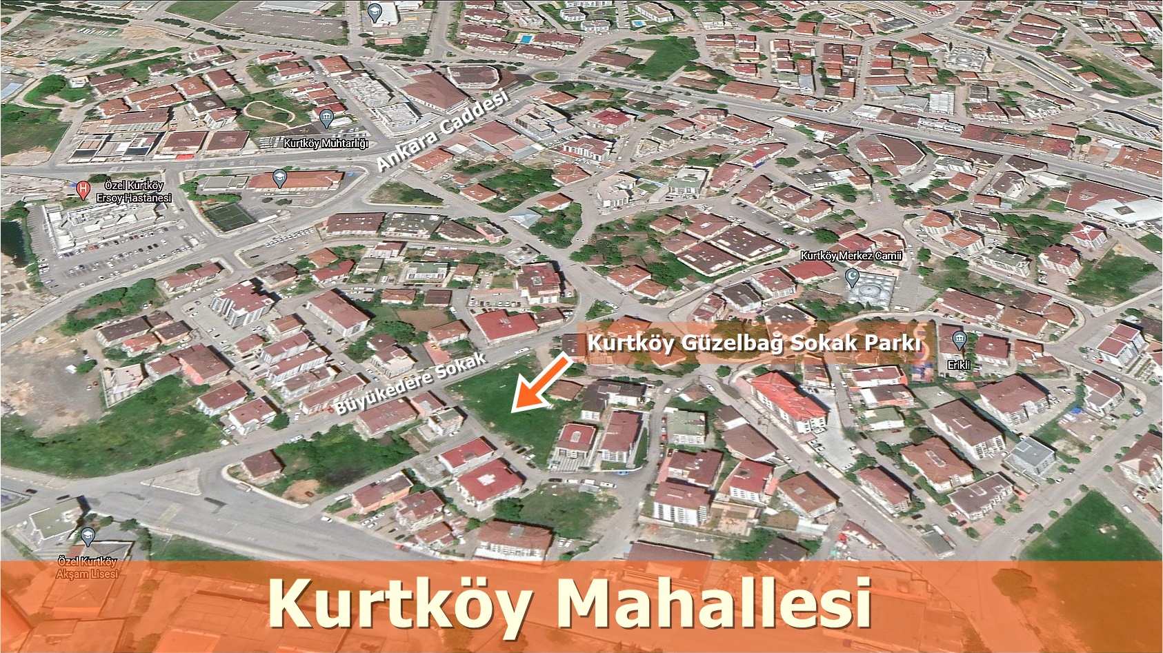 Kurtköy Güzelbağ Sokak Parkı Pendik'e kazandırıldı!