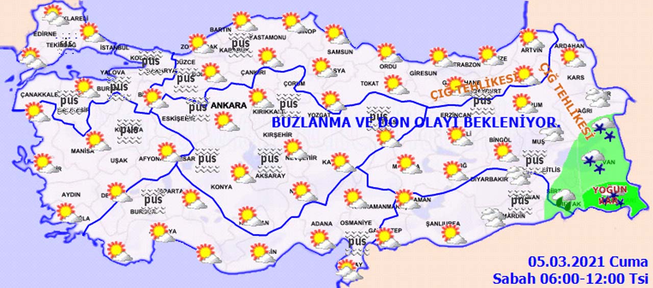 Bu bölgelerde yaşayanlar dikkat! Sağanak yağmur, yoğun kar... İşte Meteoroloji 5 Mart Cuma hava durumu raporu