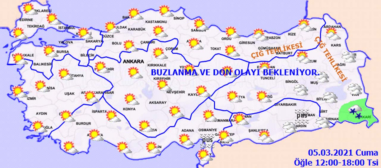 Bu bölgelerde yaşayanlar dikkat! Sağanak yağmur, yoğun kar... İşte Meteoroloji 5 Mart Cuma hava durumu raporu