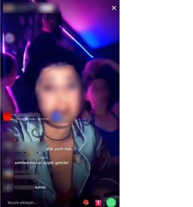 Şehitlere hakaret eden kadın yakalandı