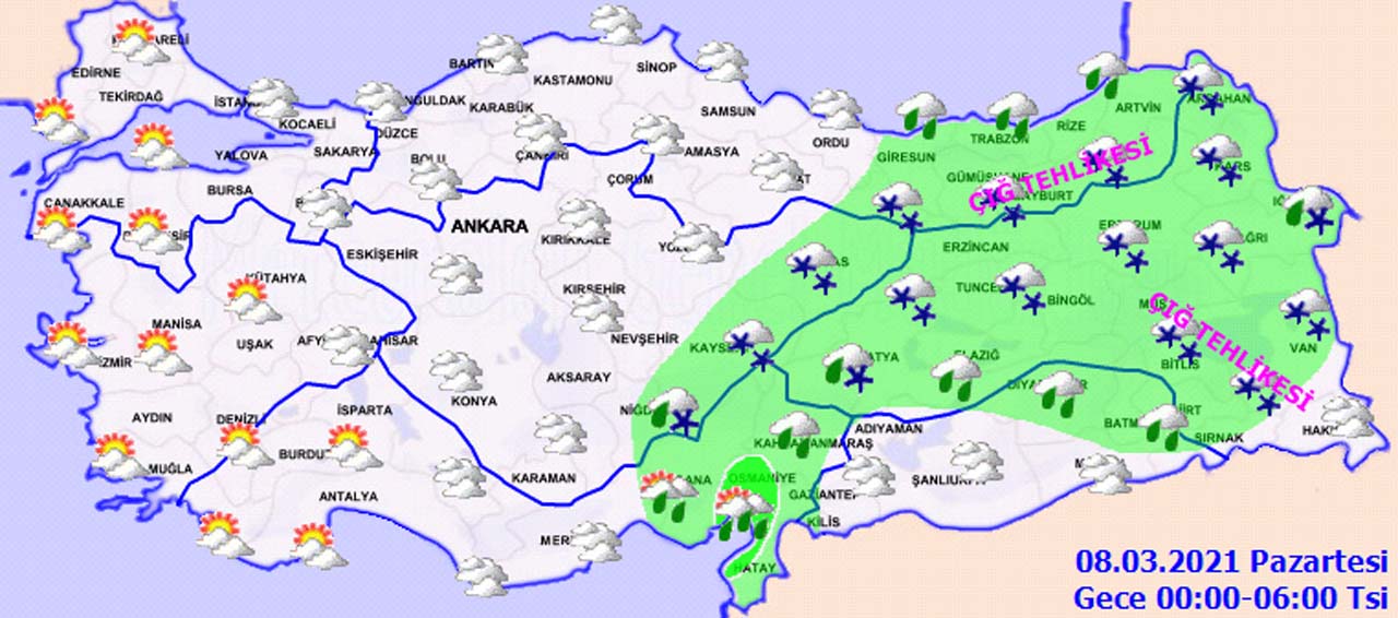 Meteoroloji il il uyardı! Sıcaklıklar bir anda düşecek...