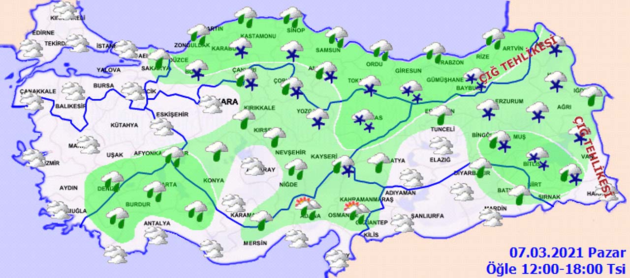 Meteoroloji il il uyardı! Sıcaklıklar bir anda düşecek...