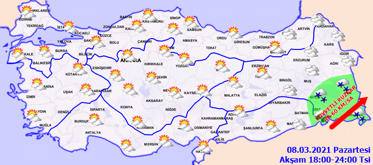 Meteoroloji Genel Müdürlüğü uyardı: Sıcaklıklar mevsim normallerinin üzerine çıkıyor