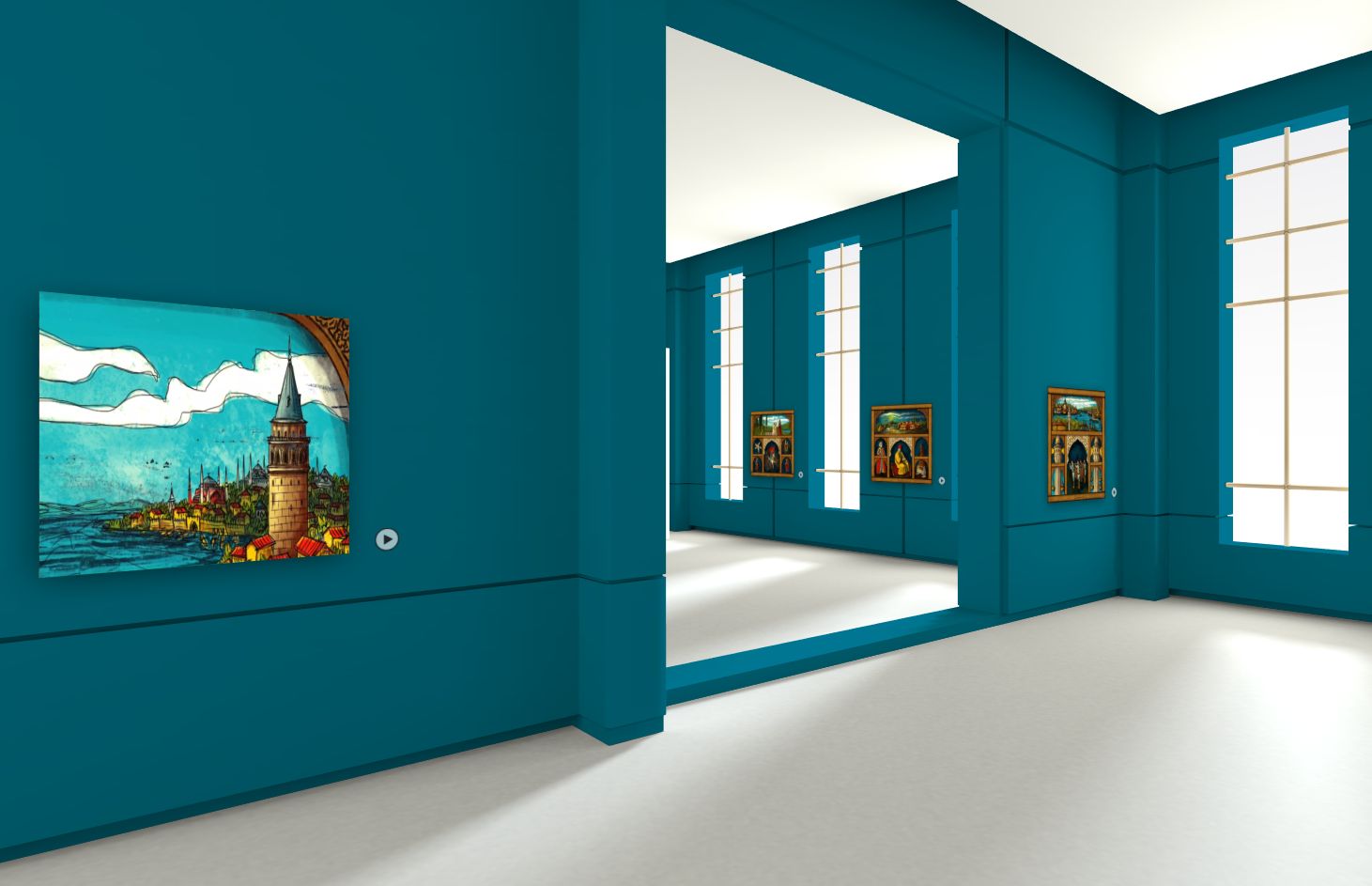 Pendik'te ilk sanal sergi sanatseverlerle buluştu!