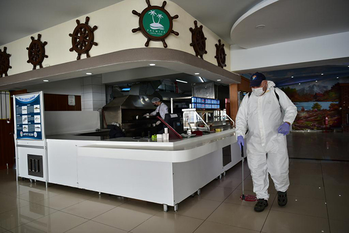 Tuzla Belediyesi sosyal tesisleri 'kademeli normalleşme' dönemine hazırlanıyor