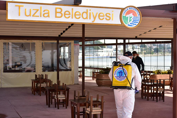 Tuzla Belediyesi sosyal tesisleri 'kademeli normalleşme' dönemine hazırlanıyor