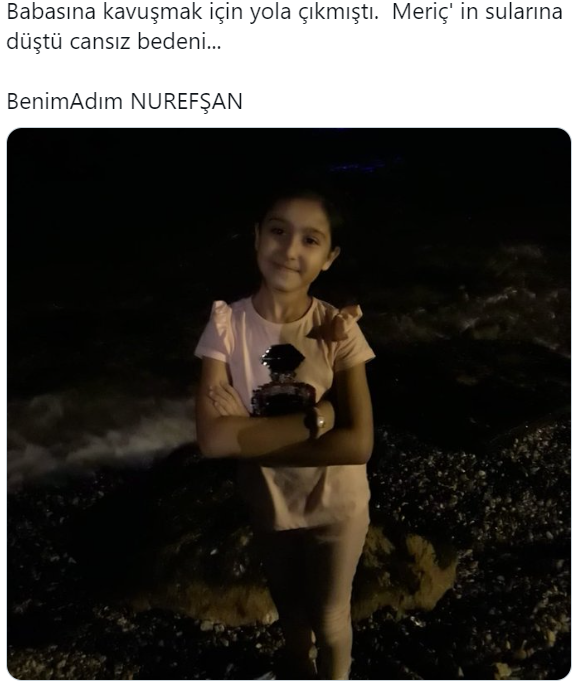 Sosyal medyada gündem oldu: Benim adım Nurefşan!