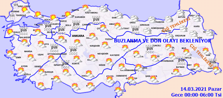 Hafta sonu hava nasıl olacak? İşte 13 Mart Cumartesi hava durumu