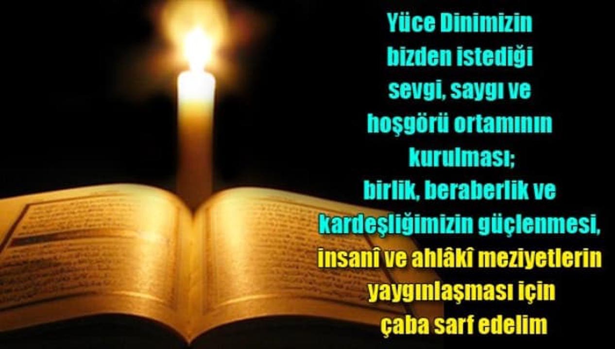 Şaban ayı ile ilgili resimli mesajlar | Şaban Ayı mesajları anlamlı, kısa ve öz dini mesajlar 2022