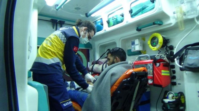 Patates kızartmak isterken evini yaktı!