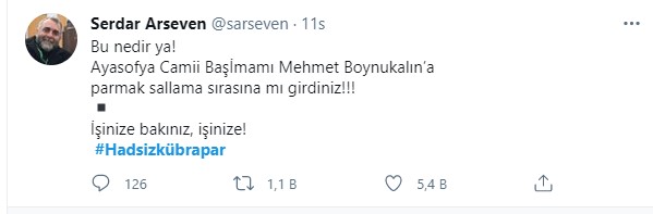 Habertürk yazarı Kübra Par, Ayasofya imamı Mehmet Boynukalın'ı eleştirdi! Tepkilerin odağı oldu