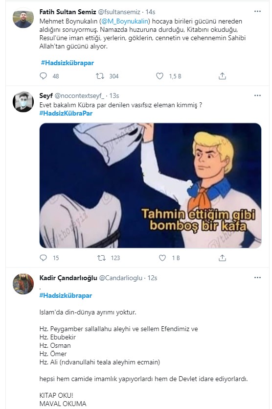 Habertürk yazarı Kübra Par, Ayasofya imamı Mehmet Boynukalın'ı eleştirdi! Tepkilerin odağı oldu