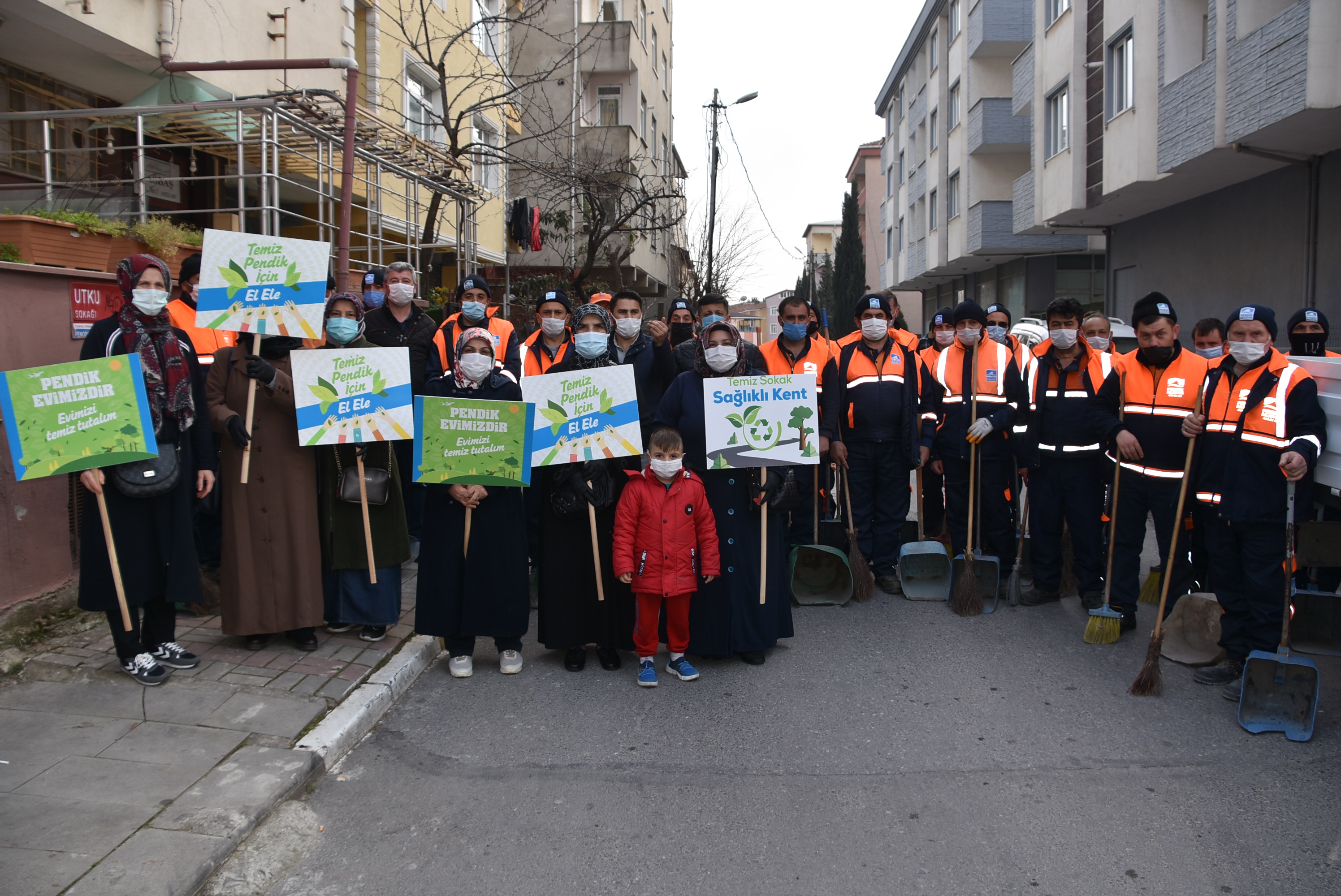 Pendik'te mıntıka temizliği Ramazan ayına kadar sürecek!