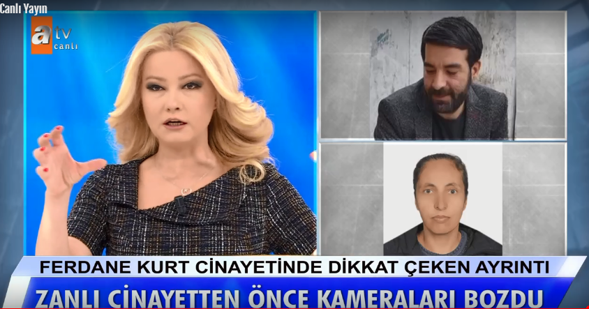 Ferdane Kurt'u öldüren katilin cinayetten önce kameraları bozduğu ortaya çıktı