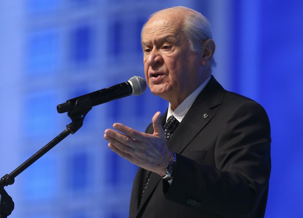 Bahçeli'den teşekkür konuşması: Yeniden Genel Başkan seçildi!