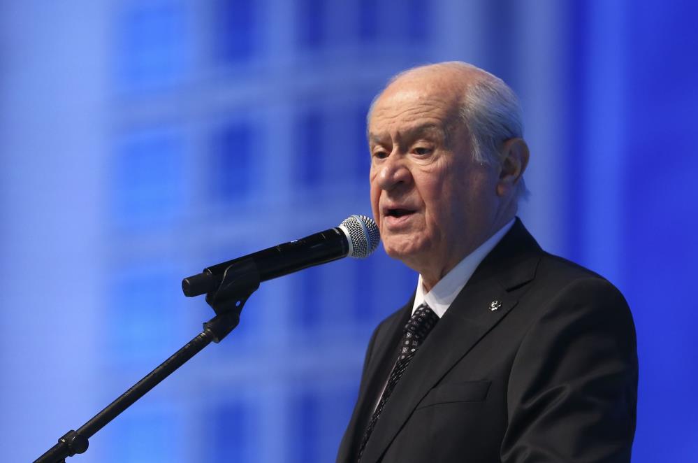 Bahçeli'den teşekkür konuşması: Yeniden Genel Başkan seçildi!