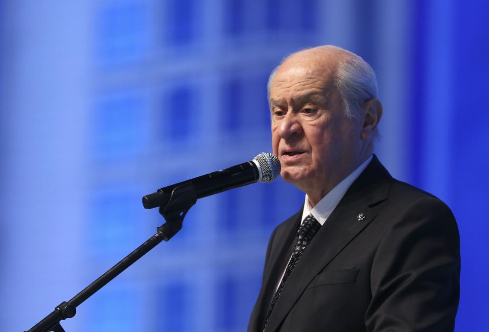 Bahçeli'den teşekkür konuşması: Yeniden Genel Başkan seçildi!