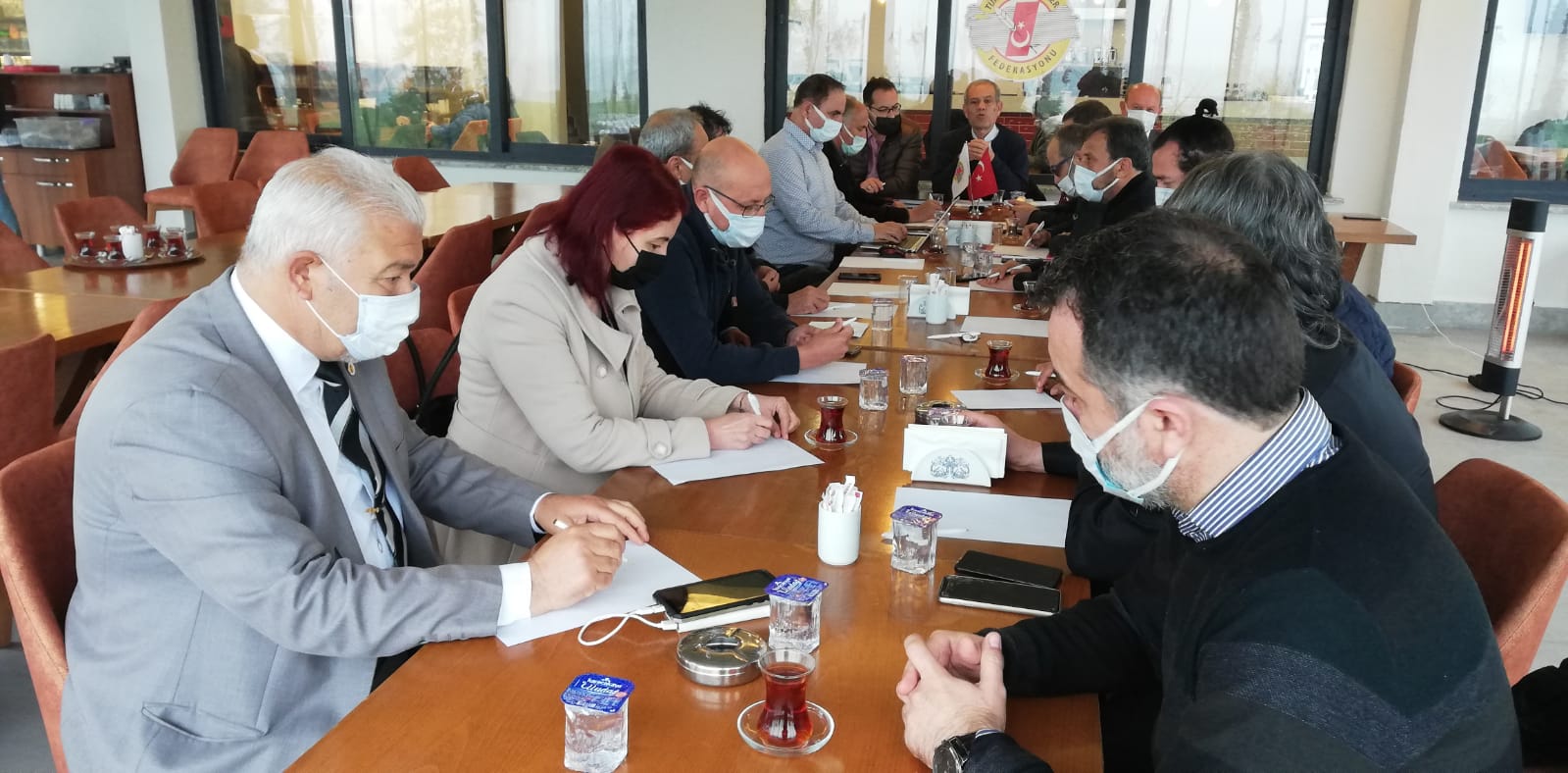 TGF ve Basın Vakfı yüz yüze toplantı gerçekleştirdi