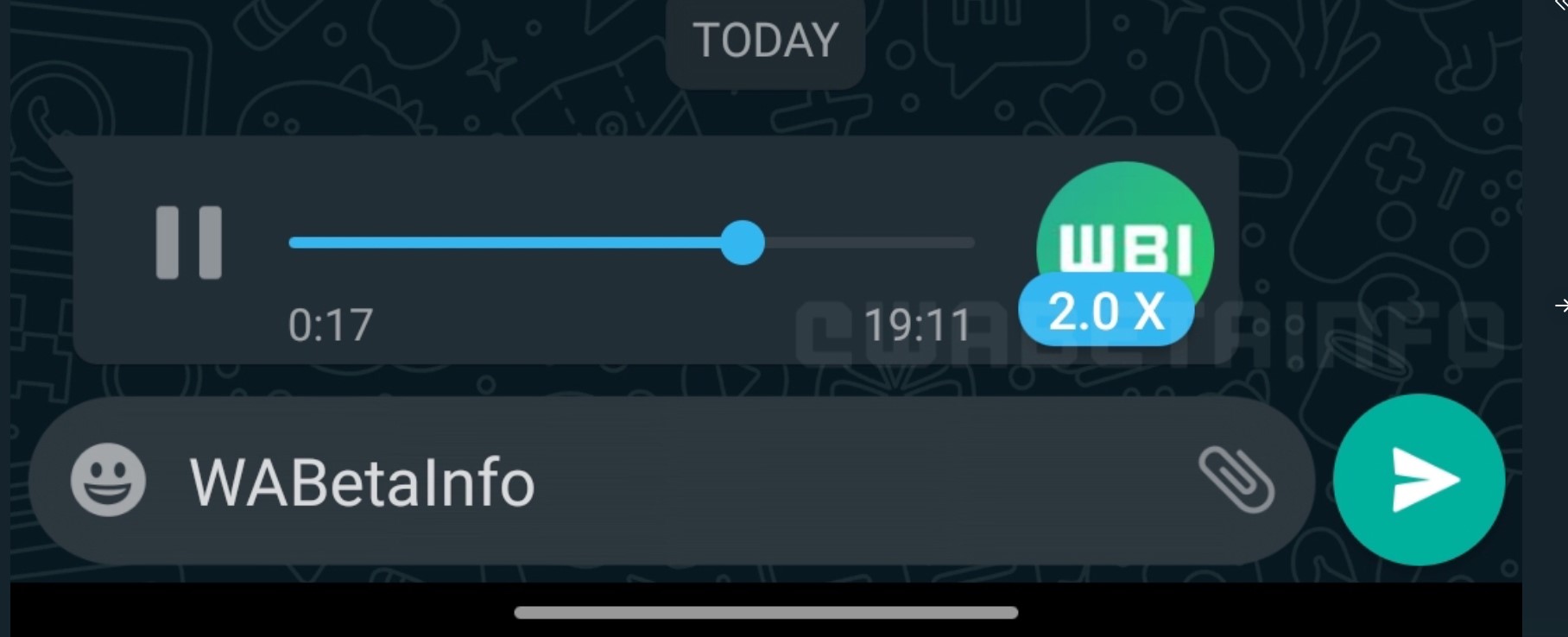Ekran görüntüleri ifşa oldu: WhatsApp'tan yeni özellik! Sesli mesaj hızı ayarlanabilir olacak