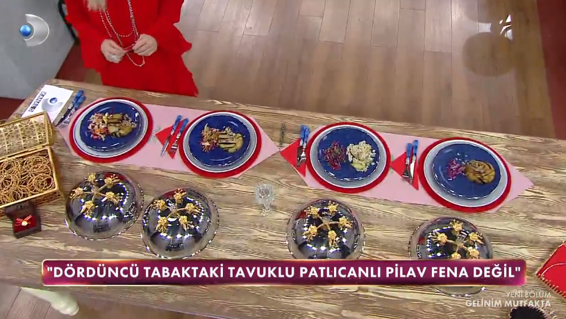 Gelinim Mutfakta Tavuklu patlıcanlı pilav tarifi | Tavuklu patlıcanlı pilav nasıl yapılır? Malzemeleri nelerdir?