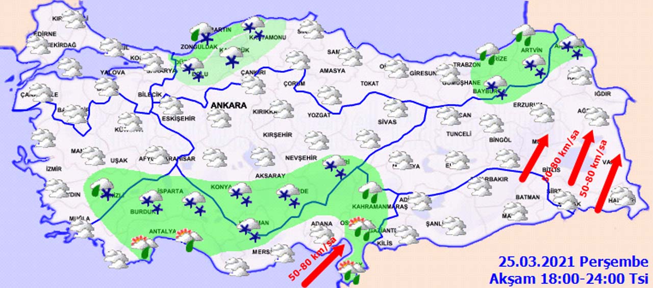 Meteoroloji'den yeni hava durumu uyarısı: Hava sıcaklıkları düşmeye devam edecek!