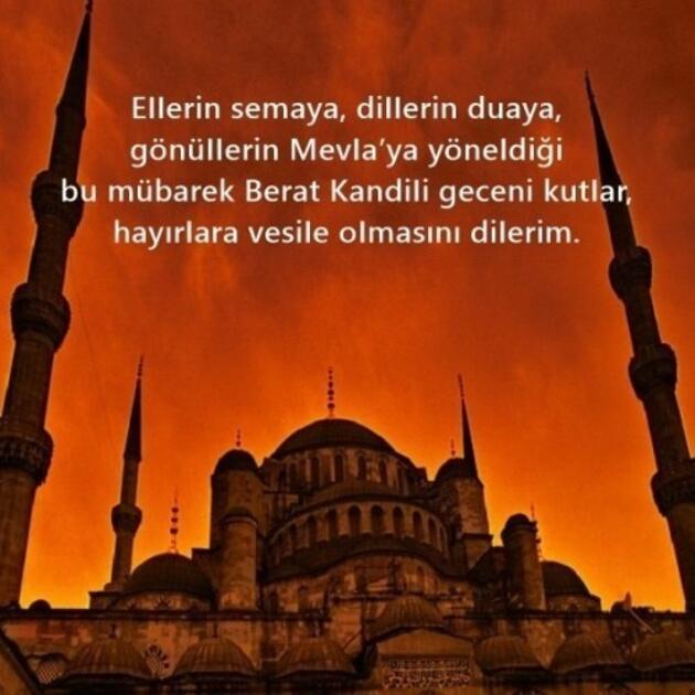 Berat Kandili mesajları resimli, gifli mesajlar 2022 | En anlamlı, güzel Berat Kandili mesajları, sözleri 2022