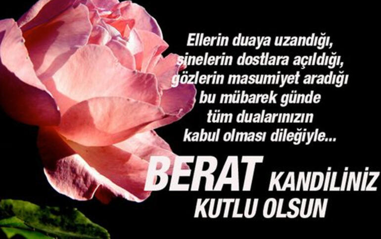 Berat Kandili mesajları resimli, gifli mesajlar 2022 | En anlamlı, güzel Berat Kandili mesajları, sözleri 2022