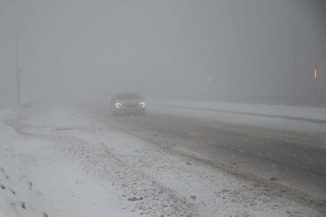 Bolu Dağı'nda kar kalınlığı yarım metreyi buldu