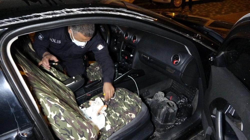 Ödünç aldığı araba ile kaza yapınca gözden kayboldu