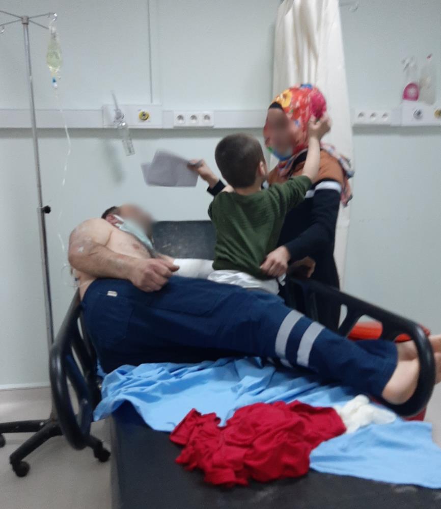 Sobayı benzinle yakmaya çalıştı evdeki her şey kül oldu