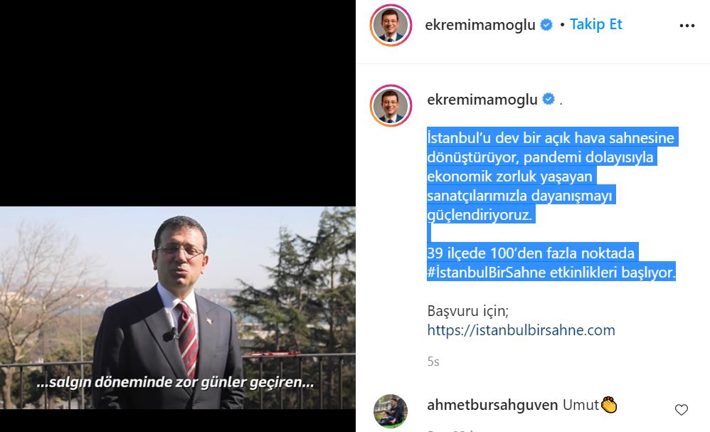 İstanbul bir sahne projesi nedir? | İstanbul bir sahne projesi nasıl başvurulur? | İstanbul bir sahne başvuru formu