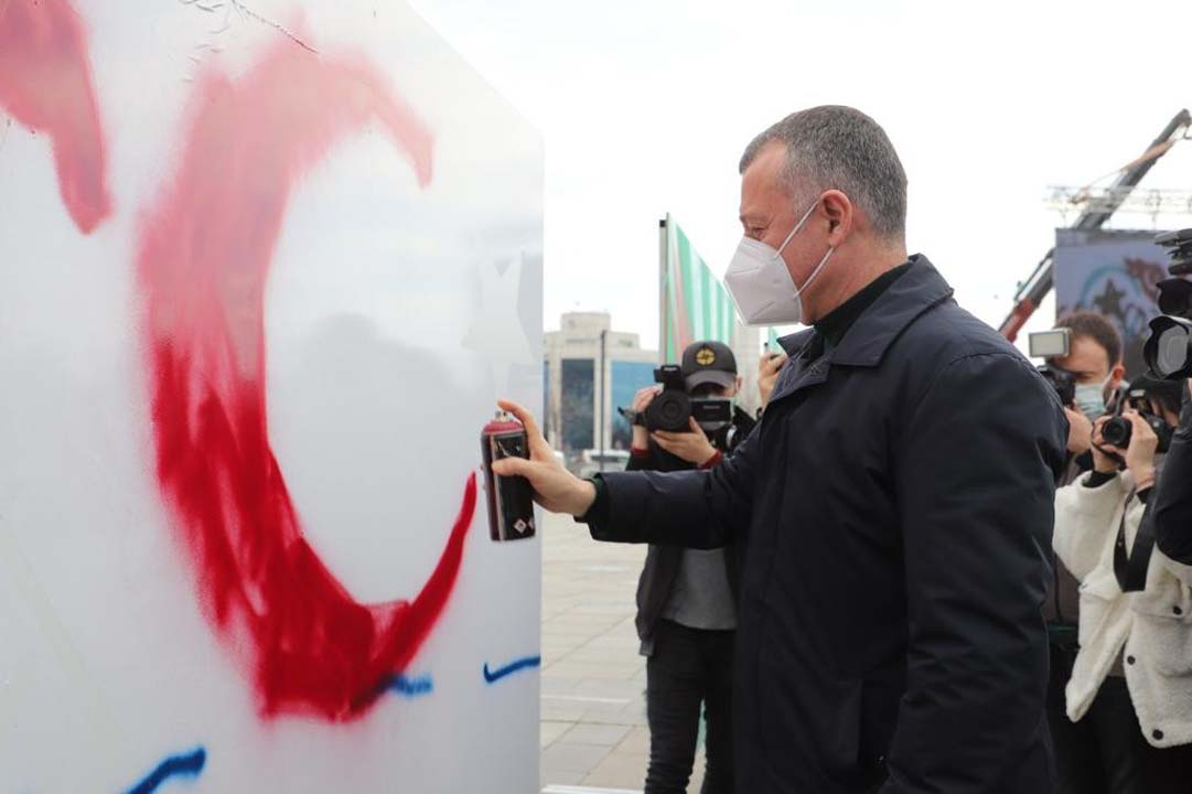 Kocaeli'de renklerin şöleni! Sokaklar grafiti tasarımlarıyla süslenecek