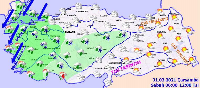 Meteorolojiden uyarı üstüne uyarı: Çok kuvvetli geliyor, Marmara Bölgesi uçacak!