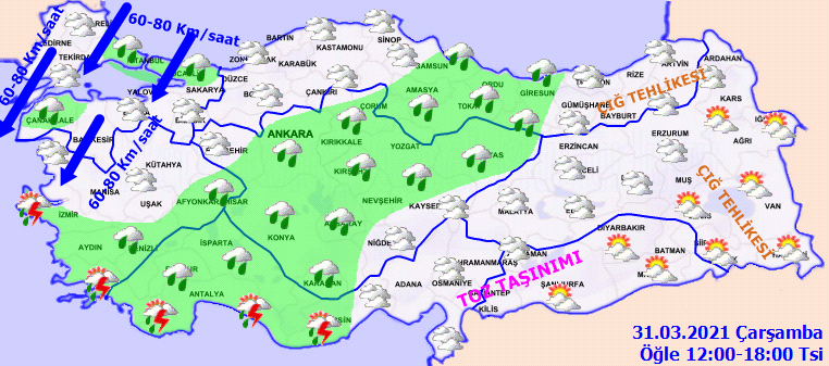 Meteorolojiden uyarı üstüne uyarı: Çok kuvvetli geliyor, Marmara Bölgesi uçacak!