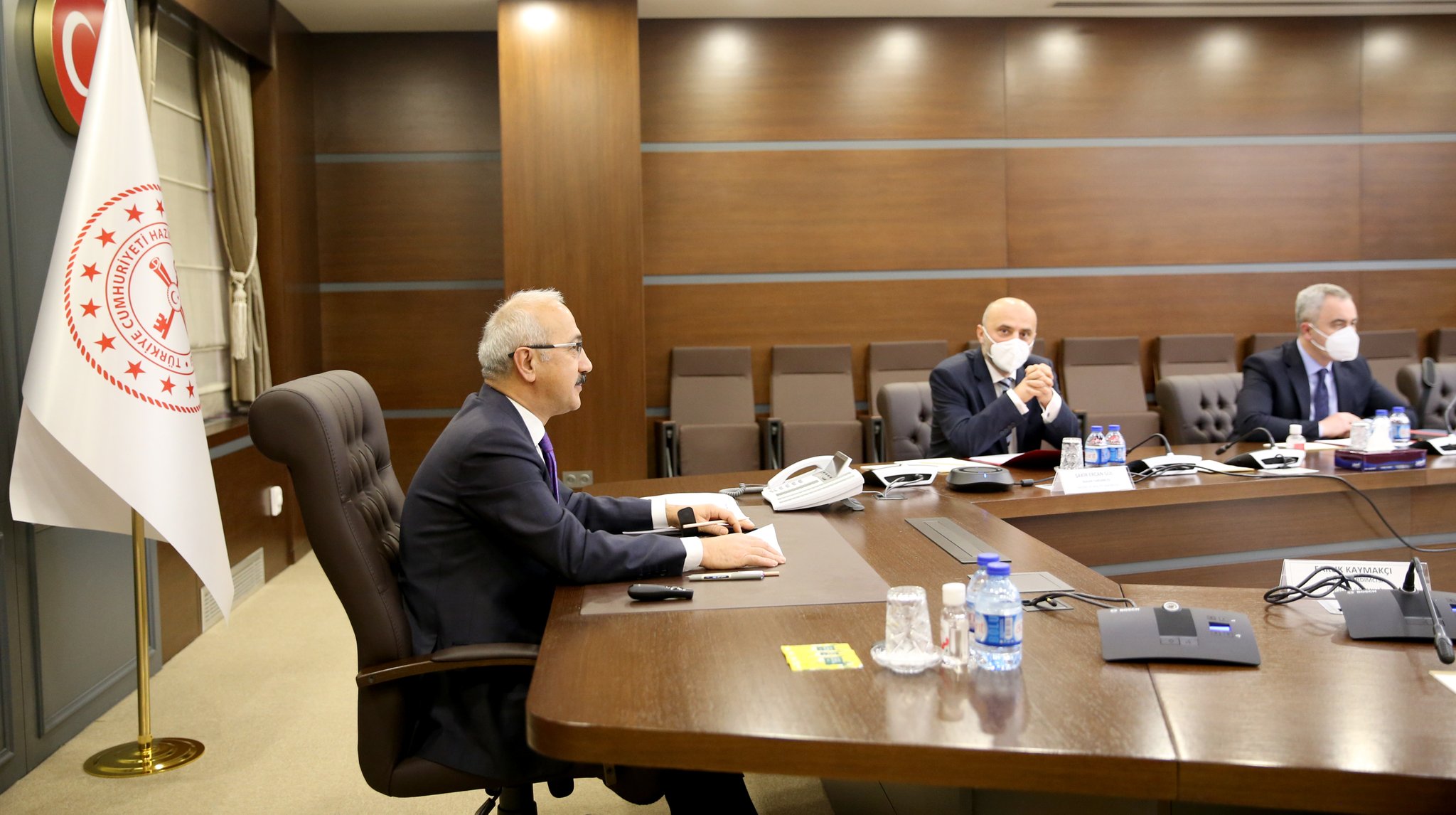 Bakan Elvan, AB büyükelçileri ile görüştü!