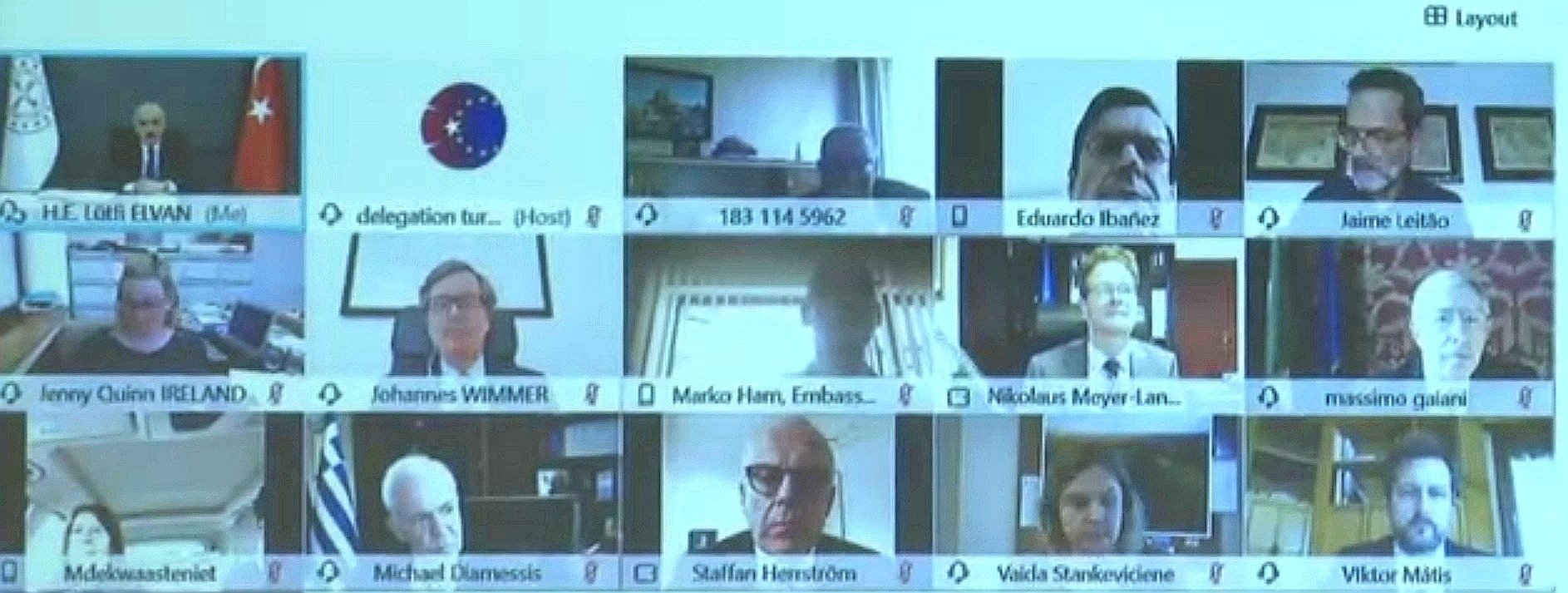 Bakan Elvan, AB büyükelçileri ile görüştü!