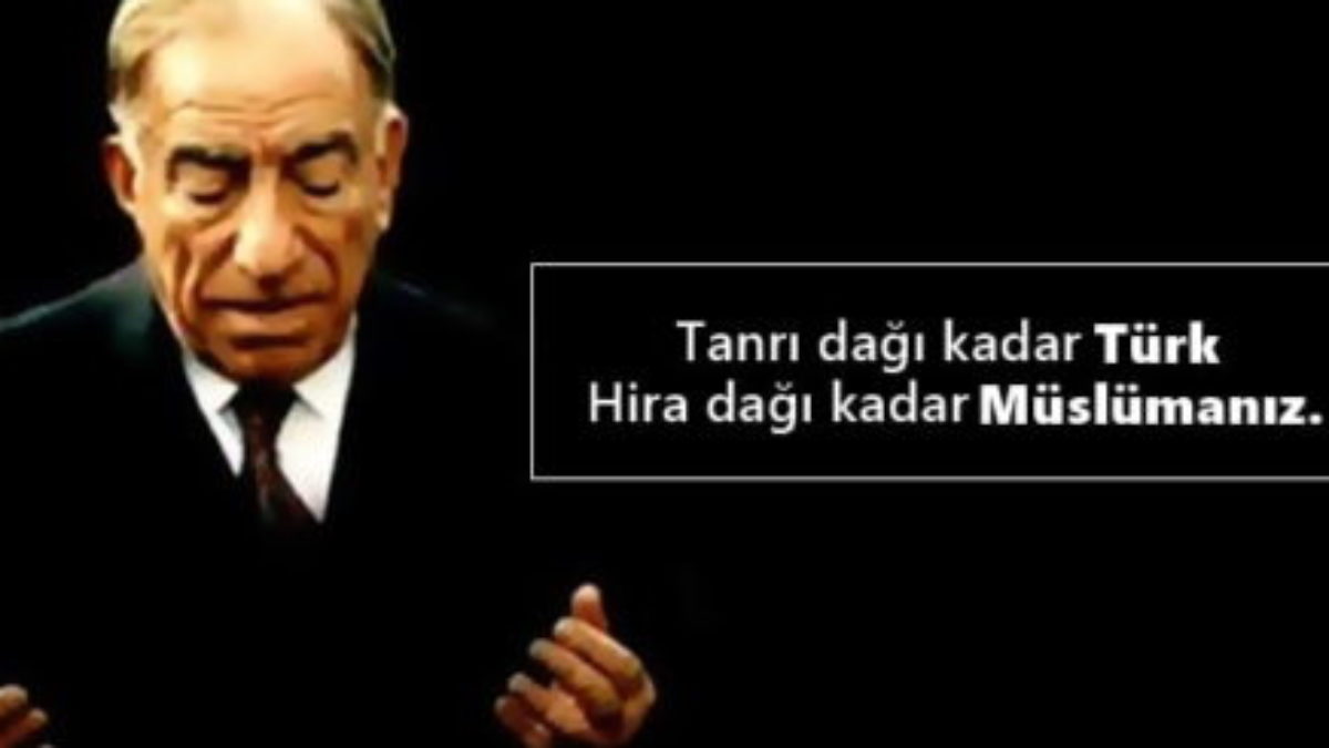 Alparslan Türkeş'in söylediği en güzel sözler