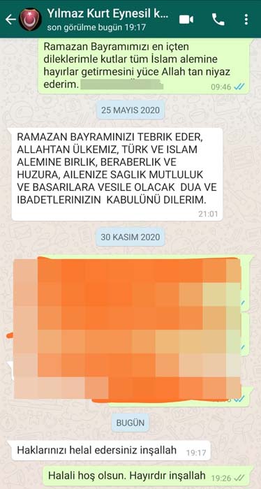 Kuyucak Kaymakamı Yılmaz Kurt’un ölmeden attığı mesajlar ortaya çıktı