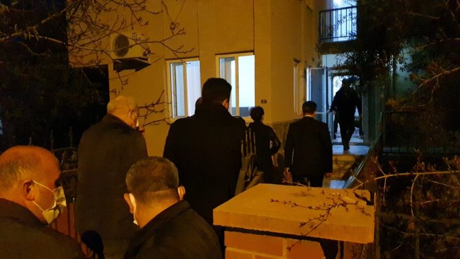 Kaymakam Kurt'un cansız bedeni otopsi için Didim Devlet Hastanesi'ne kaldırıldı