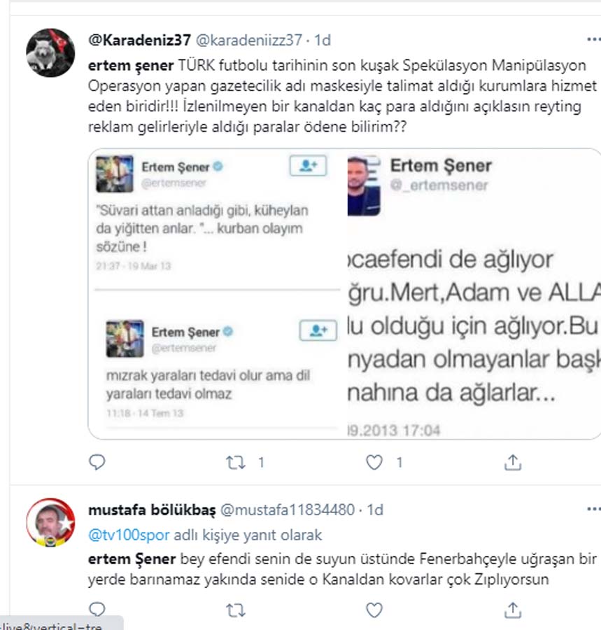 Ertem Şener'den çarpıcı iddia! Fenerbahçe'nin şampiyonlukları verilirse Galatasaray ve yayıncı kuruluş ligden çekilecek!