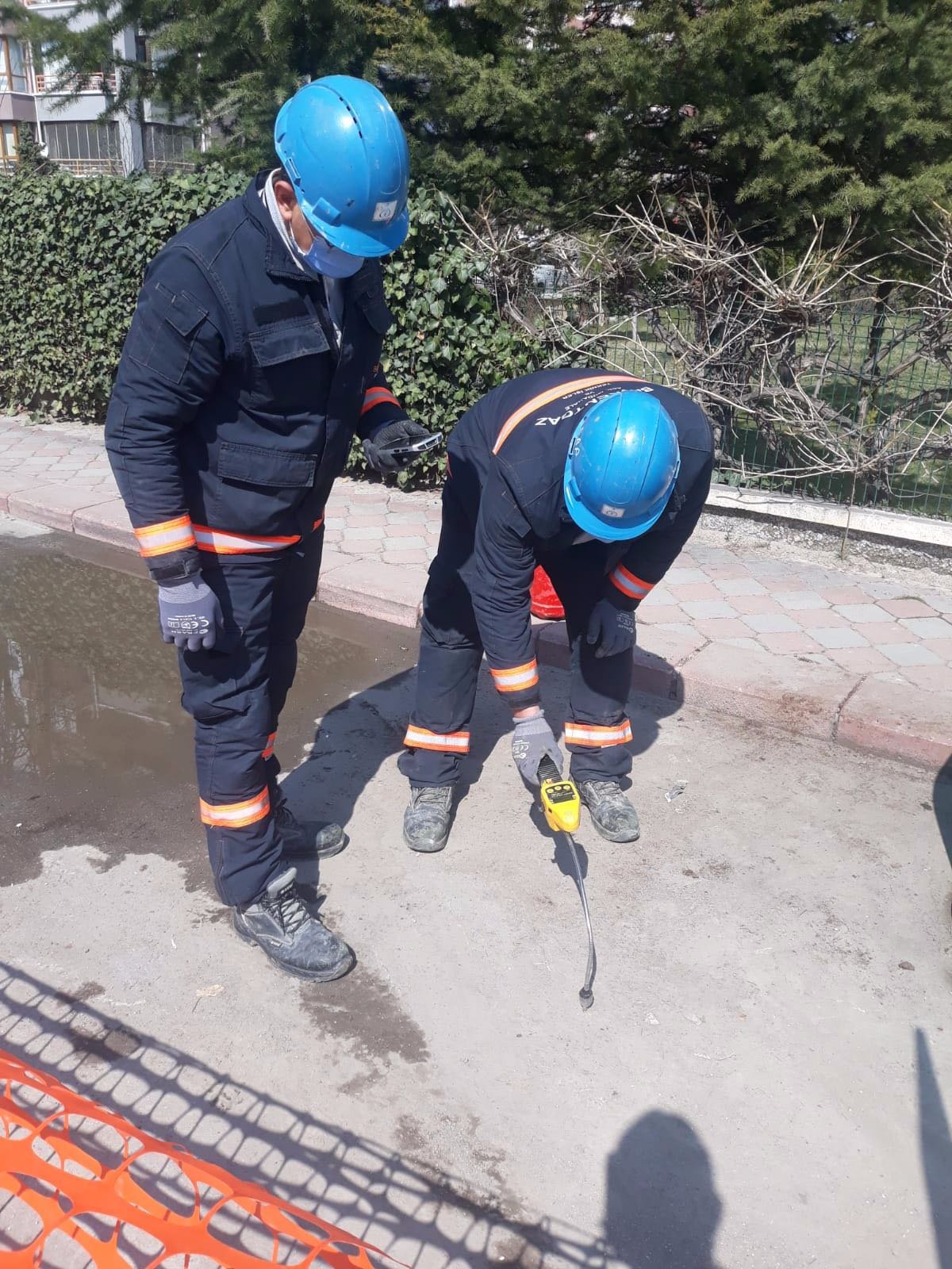 Başkentgaz, Ankara-Şili mesafesi uzunluğundaki dağıtım hattını yılda 2 kez kontrol ediyor