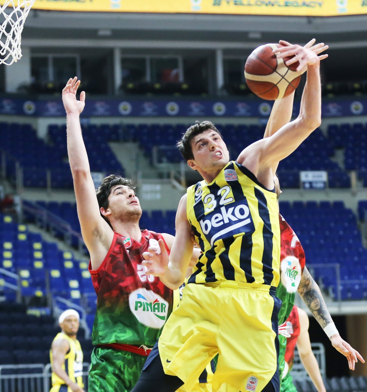 ING Basketbol Süper Ligi'nde Fenerbahçe Beko Pınar Karşıyaka'yı 117-59 yendi