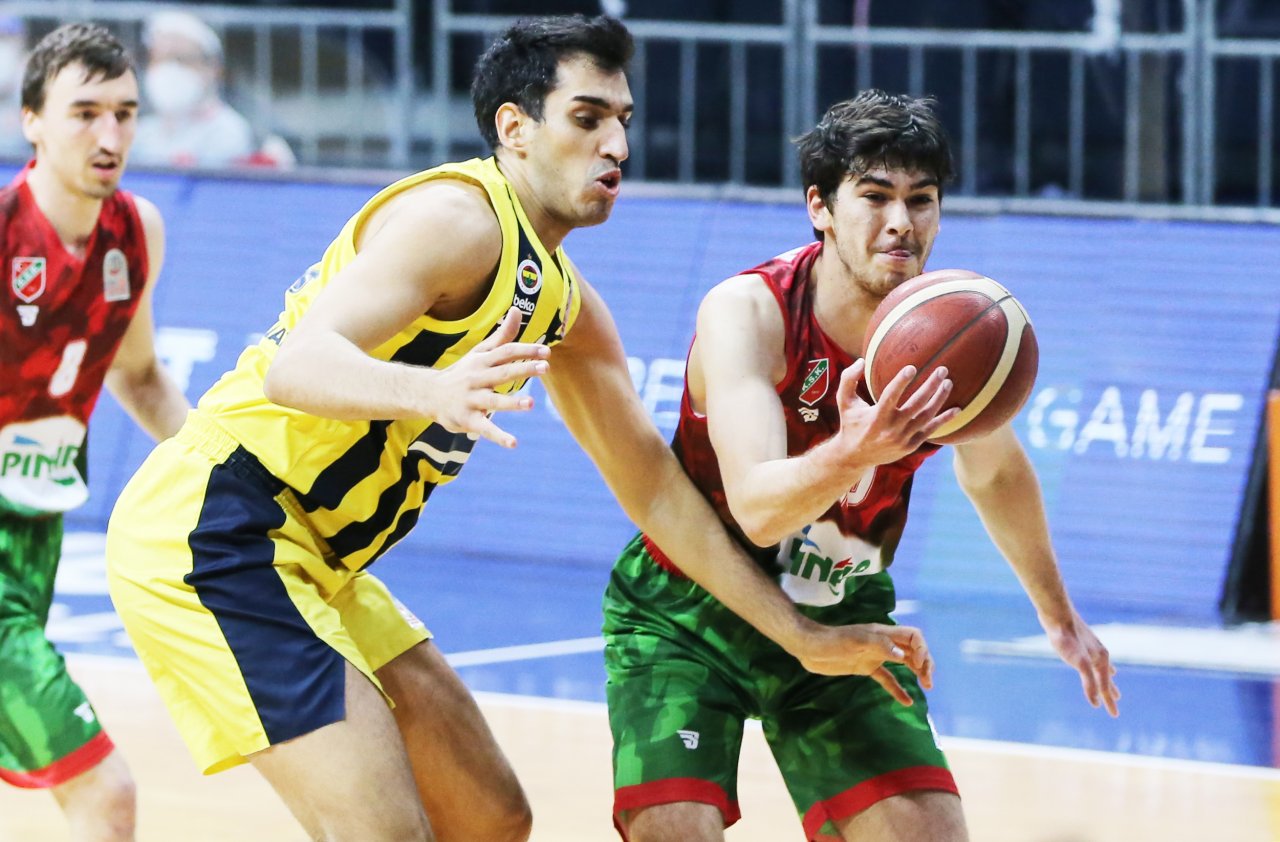 ING Basketbol Süper Ligi'nde Fenerbahçe Beko Pınar Karşıyaka'yı 117-59 yendi