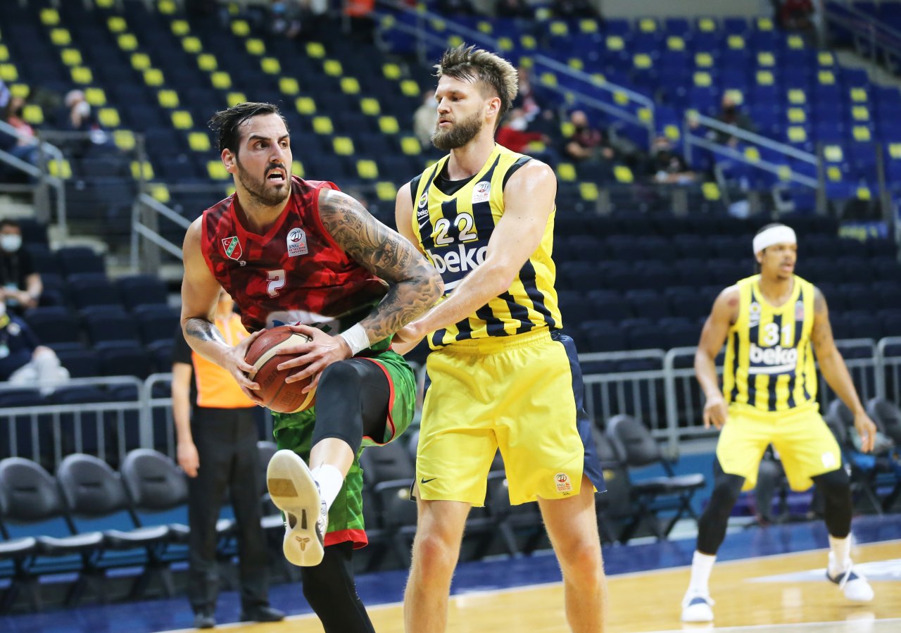 ING Basketbol Süper Ligi'nde Fenerbahçe Beko Pınar Karşıyaka'yı 117-59 yendi