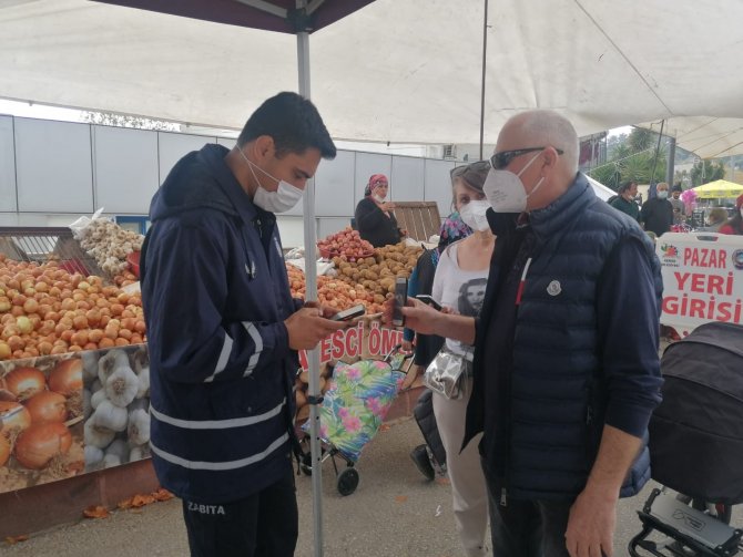 Kemer'de pazarlara HES kodu uygulaması geldi!