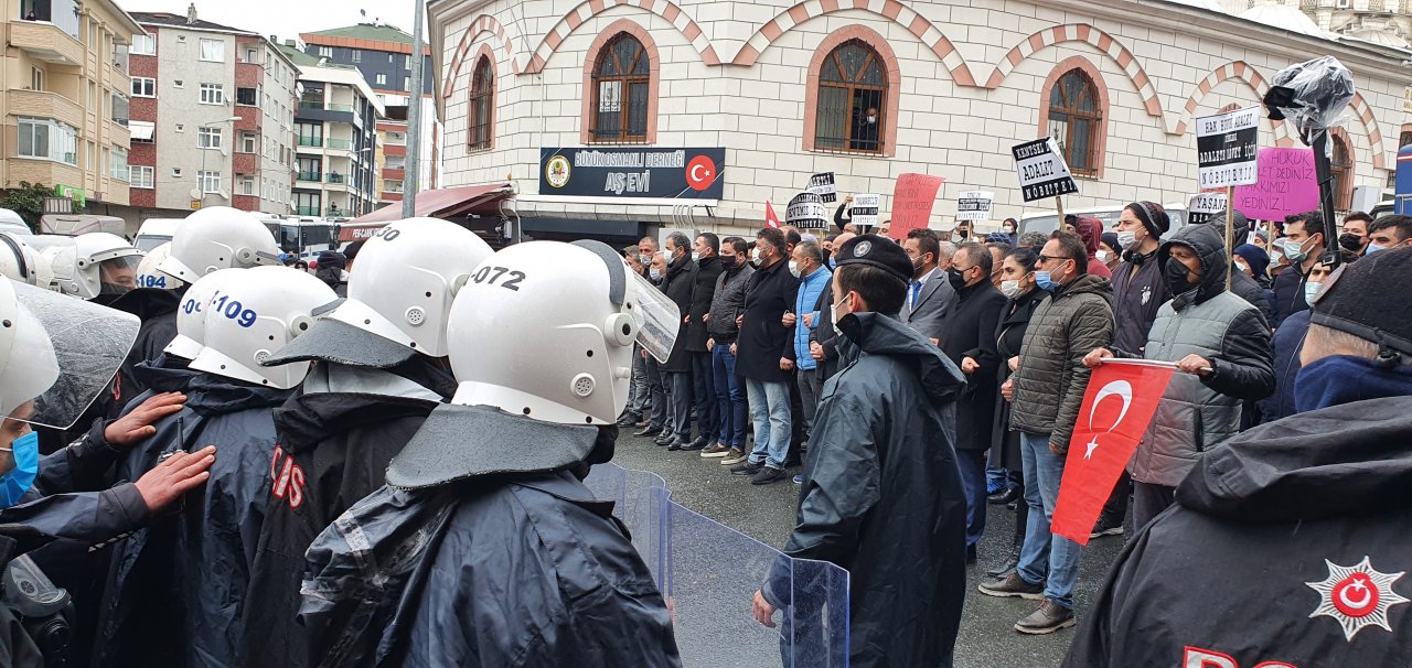 KİPTAŞ'ın kentsel dönüşüm projesine karşı çıkanlar gözaltına alındı