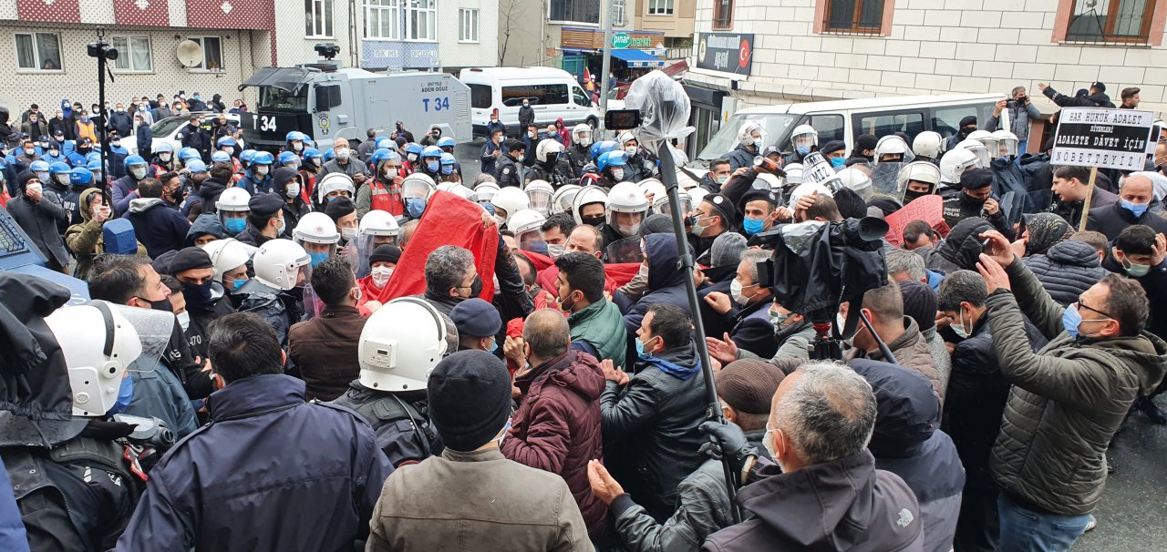 KİPTAŞ'ın kentsel dönüşüm projesine karşı çıkanlar gözaltına alındı